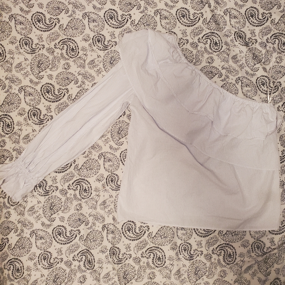 Who What Wear Off the Shoulder Top (X-Small)